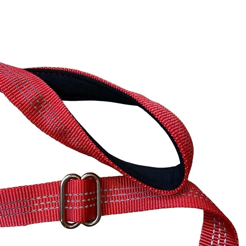 New without Tags Red Heavy Duty Bungee Dog Leash‎